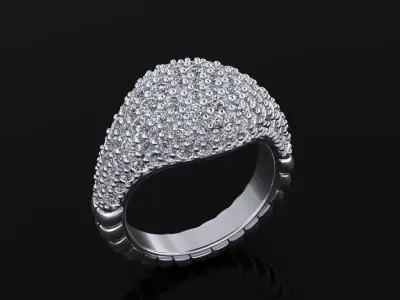 David Yurman Ring 3D print model buy