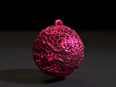 Christmas tree decor 4 3D print model