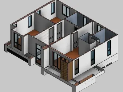 Revit Model Residential Vol1 3D model