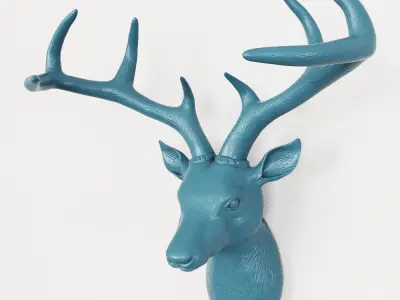 Kare Design Deko Kopf Deer 3D model