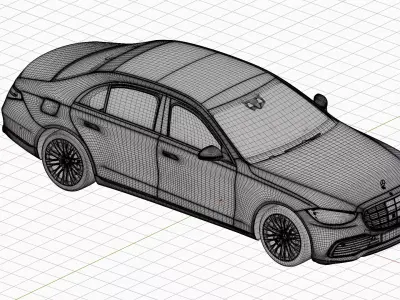 Mercedes Benz S Class 3D model