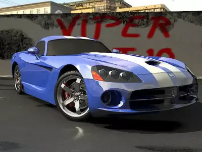 Viper SRT 3D model