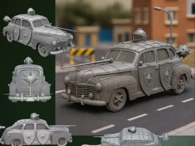 Concept Vehicle Collection 3D print model