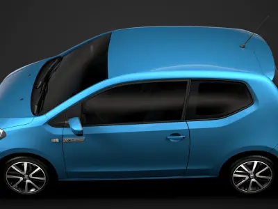 Seat Mii Electric 3d 2020 3D model