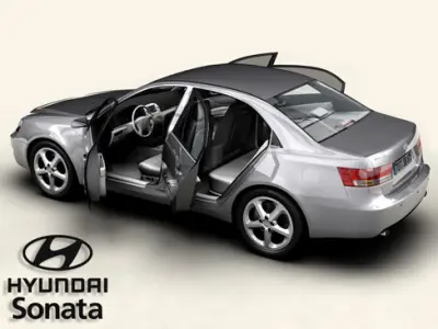 Hyundai Sonata 3D model