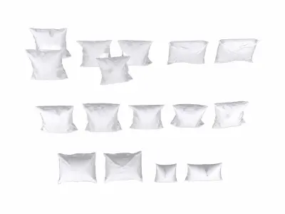 Solid Pillow SET 2 3D model