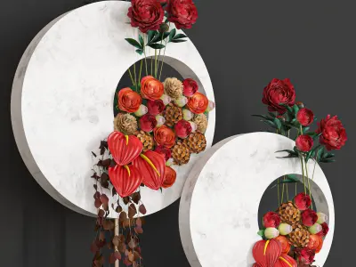 vase 124 Low-poly 3D model