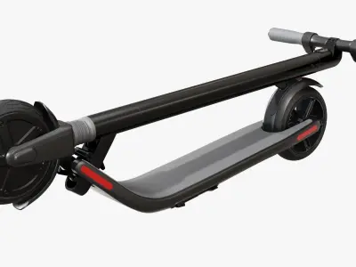 Scooter electric 02 folded 3D model