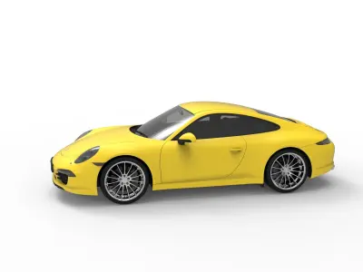 PORSCHE CAR 3D MODEL 3D model
