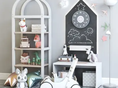 Toys for the nursery 3D model