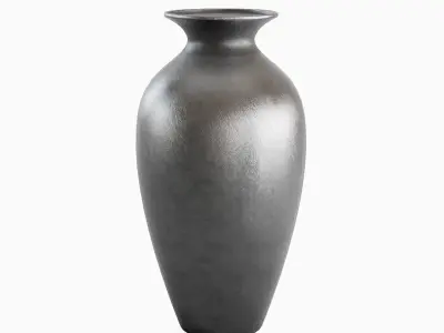 Decorative Vase 02 Low-poly 3D model