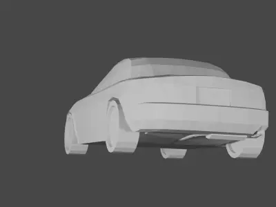 1989 Mazda MX-5 NA Miata Eunos Roadster Low-poly 3D model