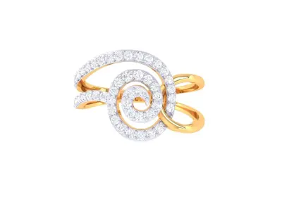 Diamond Ring 3D print model 9
