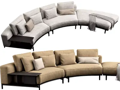 Brera Sofaset 3D model