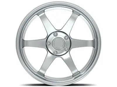 Volk Rays TE37 SL 1-24 Scale 3D print model