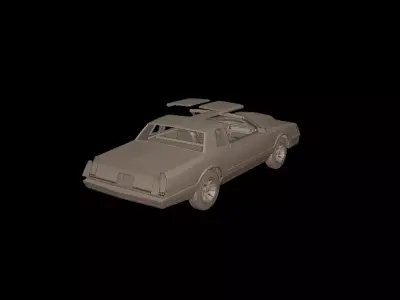 custom monte carlo 86 ss 3D print model