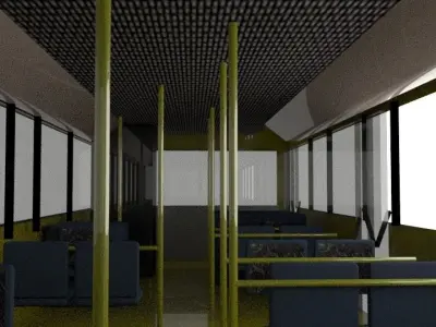 Minimal Bus  Free 3D model