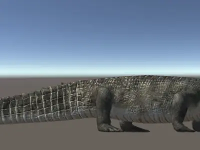 animated Forest animals  Low-poly 3D model