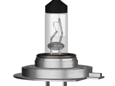 HALOGEN LIGHTBULB  3D model