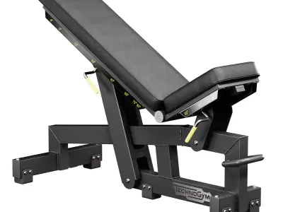 Adjustable Bench Pure 3D model