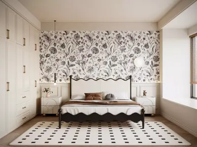  Bedroom interior 108 3D model