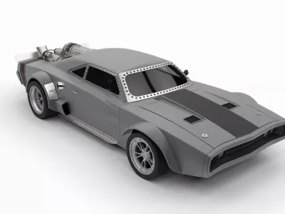 Ice Charger from Fast 8 3D model