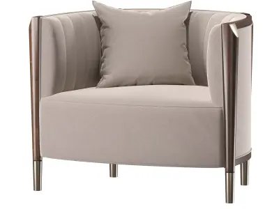 caracole armchair oxford 3D model