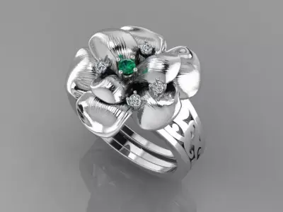 JEWELRY RING o26 3D print model