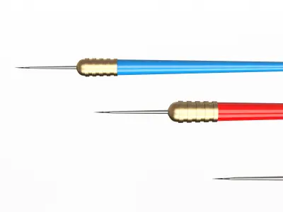 Dart Needle Low-poly 3D model