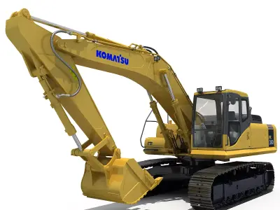 Komatsu Excavator PC360 3D model