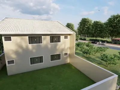 Casa Scene-villa-modern house 3D model