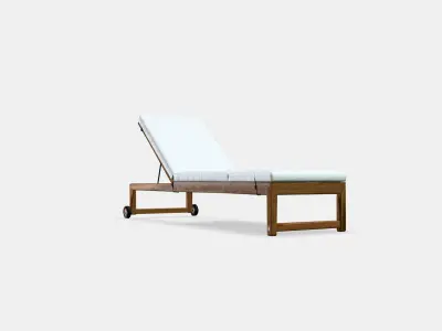 NAMMARO Sun lounger 1 Low-poly 3D model