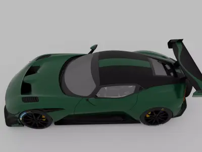 Aston Martin VULCAN 3D model by Flostudio