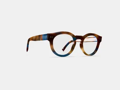 Tal Eyeglasses in Maritime Tortoise 3D model