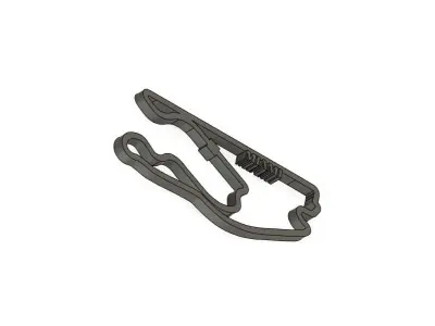 Miami F1 Racing Track 2025 3D print model