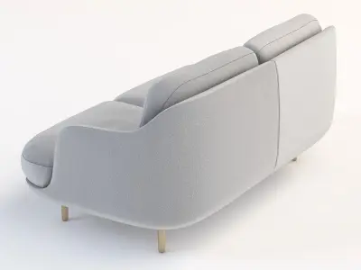 Fritzhansen Lune Sofa By Jaime Hayon 3D model
