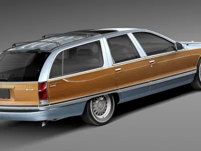 Buick Roadmaster 1996 3D model