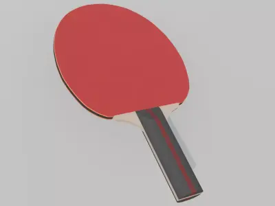 Table Tennis Racket 3D model