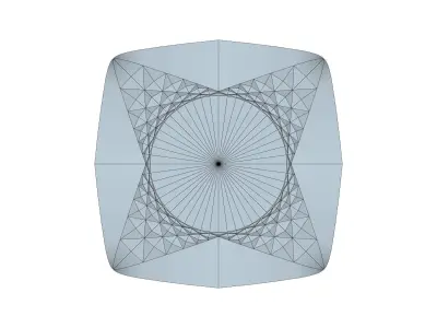 Dome24 kite 3D model