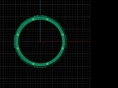 Patek phillip small version ring 3D print model