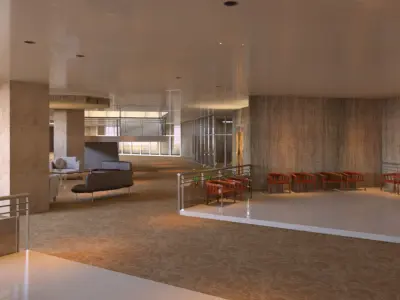 Revit Bank Design HSBC 3D model