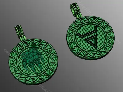 Pendant akr1 3D print model