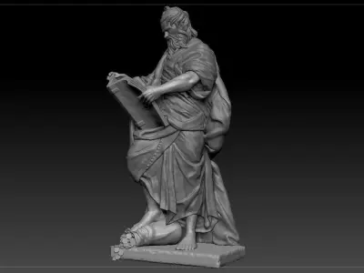 disciples of jesus02 3D model 3D model