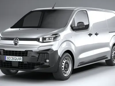 Citroen e-Jumpy L3 2024 3D model