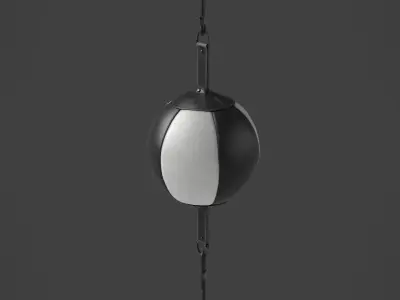 Punching Bag 8 Low-poly 3D model