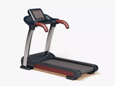 Treadmill Machine 3D model