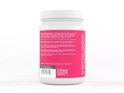 MCT Oil Powder 3D model