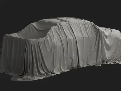 Ordinary Car Cover 06 3D model