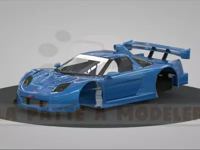 Honda NSX JGTC LPAM 3D model