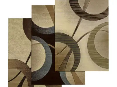 Rug Set 1204 3D model